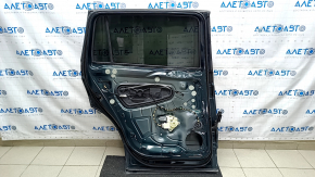 Door assembly rear left VW Tiguan 18- green LC6Q, butts