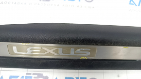 Door sill inner front right Lexus RX350 RX450h 16-22 black with chrome, scratches, corrosion