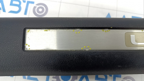 Door sill inner front right Lexus RX350 RX450h 16-22 black with chrome, scratches, corrosion