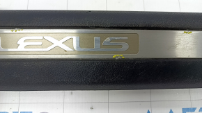 Door sill inner front right Lexus RX350 RX450h 16-22 black with chrome, scratches, corrosion