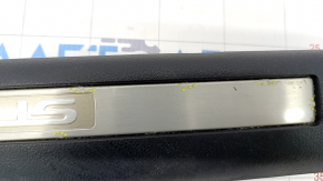 Door sill inner front left Lexus RX350 RX450h 16-22 black with chrome, scratches, corrosion