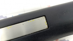Door sill inner front left Lexus RX350 RX450h 16-22 black with chrome, scratches, corrosion