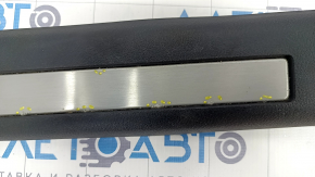 Door sill inner rear left Lexus RX350 RX450h 16-22 black with chrome, scratches, corrosion
