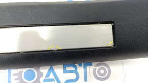 Door sill trim inner rear right Lexus RX350 RX450h 16-22 black with chrome, scratches, corrosion