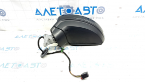 Side mirror left VW Tiguan 18- 6 pins, turn signal, green, scratches