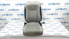 Driver's seat upholstery Lexus RX350 RX450h 16-19 leather gray, heated, for ventilation, for dry cleaning