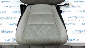 Driver's seat upholstery Lexus RX350 RX450h 16-19 leather gray, heated, for ventilation, for dry cleaning