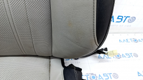 Driver's seat upholstery Lexus RX350 RX450h 16-19 leather gray, heated, for ventilation, for dry cleaning
