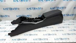 Console central armrest BMW 3 G20 19-22 leather black, scratches