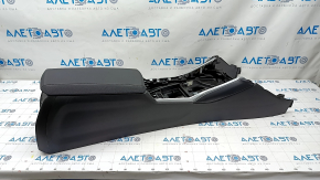 Console central armrest BMW 3 G20 19-22 leather black, scratches