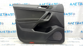 Door trim card front left VW Tiguan 18- cloth, black