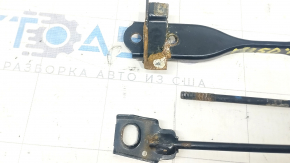 Battery mount Lexus IS250 IS350 06-13 2 parts, rusty