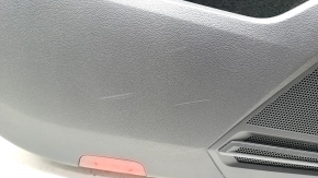 Door trim card rear left VW Tiguan 18- cloth, black, scratches