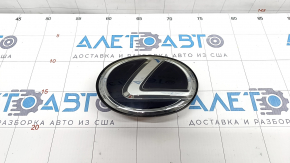 Emblem badge tailgate Lexus RX450h 16-22 with sensor, broken mount, missing wire