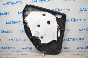 Door trim card rear right Ford Escape MK3 17-19 rest black, armrest leather, worn