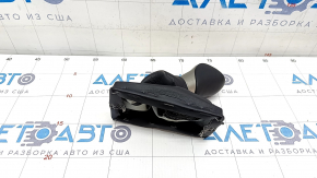 Gear knob Lexus RX350 RX450h 16-22 leather black, pokes