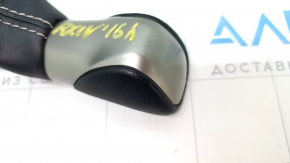 Gear knob Lexus RX350 RX450h 16-22 leather black, pokes