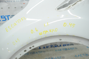 Front left wing Ford Escape MK3 13-19 white YZ putty 1.1mm