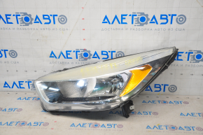 Headlight front left bare Ford Escape MK3 17-19 rest halogen, sand, for polishing