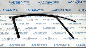 Upper door molding front right VW Touareg 11-17 chrome with glass seal