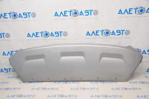 Front bumper lip trim Ford Escape MK3 17-19 rest silver, scratches, pressed