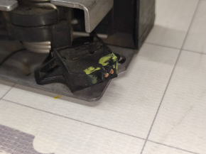 VW Tiguan 18 hood lock - with sensor, wire cut off