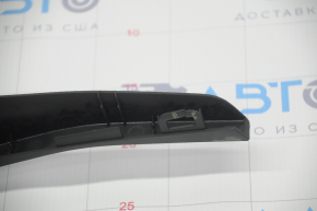Center console trim without cup holders Ford Escape MK3 17-19 black, broken fasteners