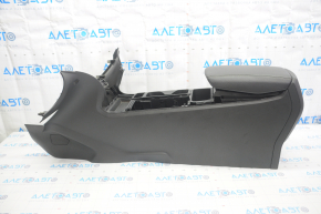 Console central armrest and cup holders Ford Escape MK3 17- black, scratch