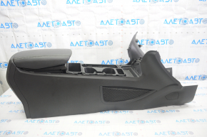 Console central armrest and cup holders Ford Escape MK3 17- black, scratch