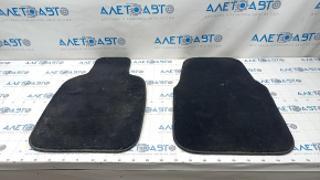 Set of floor mats for BMW 3 G20 19 - black cloth, not for dry cleaning
