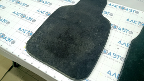 Set of floor mats for BMW 3 G20 19 - black cloth, not for dry cleaning