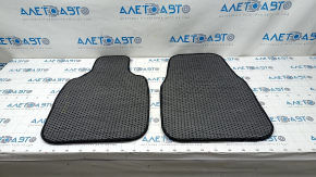 Set of floor mats for BMW 3 G20 19 - black cloth, not for dry cleaning