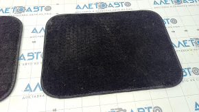 Set of floor mats for BMW 3 G20 19 - black cloth, not for dry cleaning