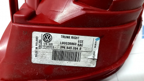 Inner light, trunk door, right, VW Touareg 13-14, halogen, type 2, worn, chips