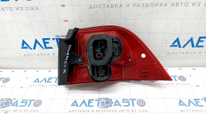 Light outer wing left VW Touareg 11-14 halogen, scratches, cracks, broken guide pads