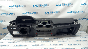 Torpedo front panel with AIRBAG BMW 3 G20 19-22 black without projection