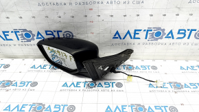 Side mirror left Honda Accord 16-17 3 pins, black, scratches
