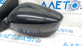 Side mirror left Honda Accord 16-17 3 pins, black, scratches