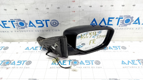 Side mirror right Honda Accord 16-17 3 pins, black