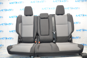 Rear row of seats 2 row Ford Escape MK3 13-19 cloth black-gray, for cleaning