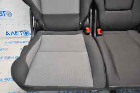 Rear row of seats 2 row Ford Escape MK3 13-19 cloth black-gray, for cleaning