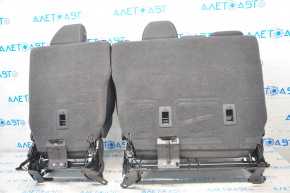 Rear row of seats 2 row Ford Escape MK3 13-19 cloth black-gray, for cleaning