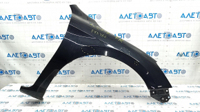 Front right wing Honda Accord 13-17 black NH731P, dents, bumps