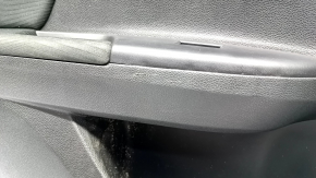 Door trim card rear left Honda Accord 13-17 black, insert black cloth, scratches