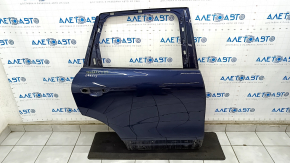 Door bare rear right VW Touareg 11-17 blue LH5X