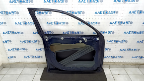 Door bare front left VW Touareg 11-17 blue LH5X, butt