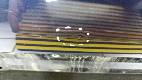 Door bare front right VW Touareg 11-17 blue LH5X, bumps, dents