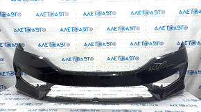 Front bumper bare Honda Accord 16-17 rest, black, scratches