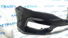 Front bumper bare Honda Accord 16-17 rest, black, scratches