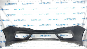 Front bumper bare Honda Accord 16-17 rest, black, scratches